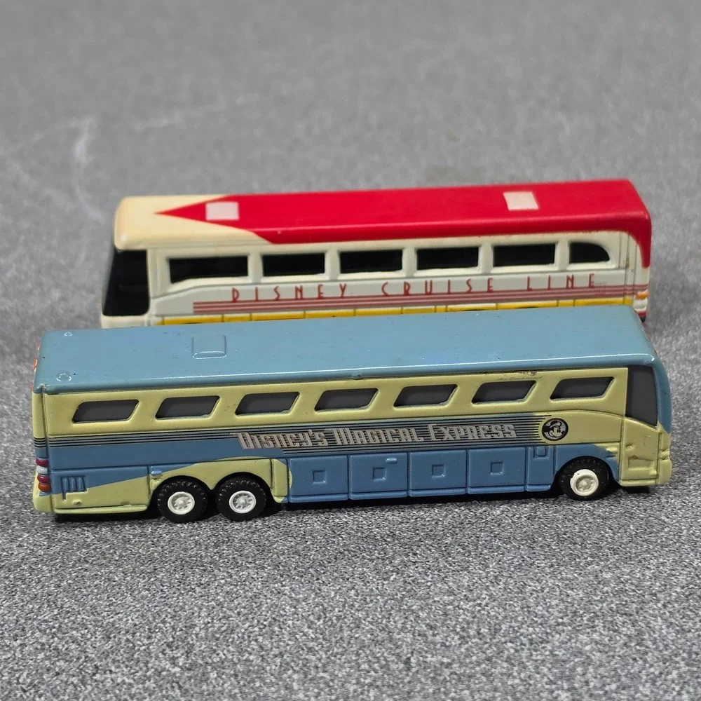 Disney Bus Set Magical Express‎ & Cruise Line Diecast Multi Good Transportation